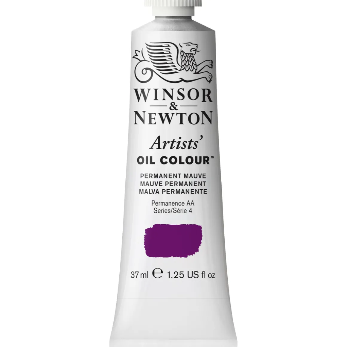 Winsor & Newton Artists' oljemaling 37 ml Permanent Mauve 491