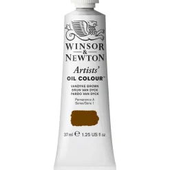 Winsor & Newton Artists' oljemaling 37 ml Vandyke Brown 676