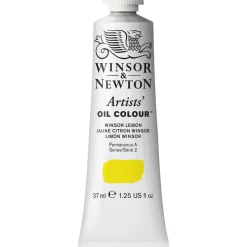 Winsor & Newton Artists’ oljemaling 37 ml Winsor Lemon 722