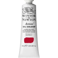 Winsor & Newton Artists’ oljemaling 37 ml Winsor Red Deep 725