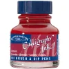 Winsor & Newton Calligraphy Ink, Transparent 30 ml Crimson 203