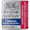 Winsor & Newton Cotman akvarellmaling halvkopp – Alizarine Crimson Hue 003