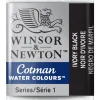 Winsor & Newton Cotman akvarellmaling halvkopp – Ivory Black 331