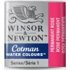 Winsor & Newton Cotman akvarellmaling halvkopp – Permanent Rose 502