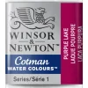 Winsor & Newton Cotman akvarellmaling halvkopp – Purple Lake 544