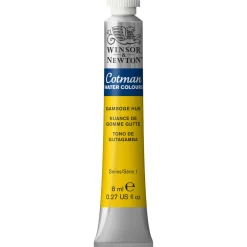 Winsor & Newton Cotman akvarellmaling 8 ml tube – Gamboge Hue 266