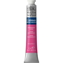 Winsor & Newton Cotman akvarellmaling 8 ml tube – Permanent Rose 502