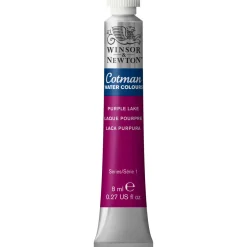 Winsor & Newton Cotman akvarellmaling 8 ml tube – Purple Lake 544