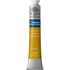 Winsor & Newton Cotman akvarellmaling 8 ml tube – Yellow Ochre 744