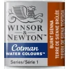 Winsor & Newton Cotman akvarellmaling halvkopp – Burnt Sienna 074