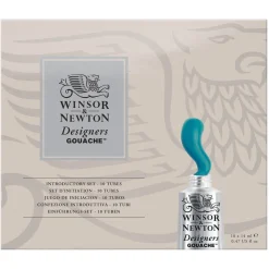 Winsor & Newton Designers Gouache Introduction Set, 10×14 ml gouachemaling