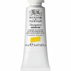 Winsor & Newton Designers Gouache 14 ml – Cadmium yellow pale 118