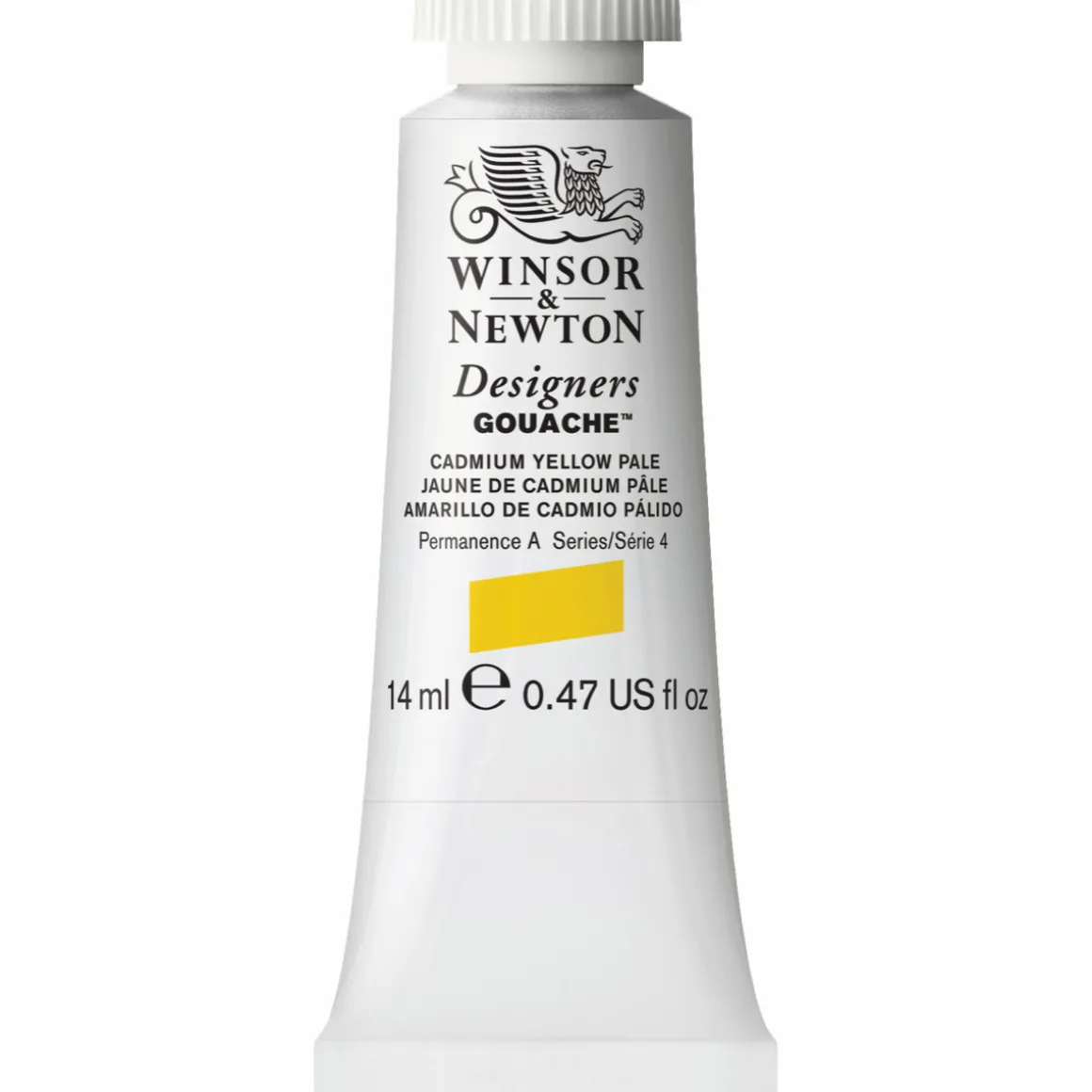 Winsor & Newton Designers Gouache 14 ml – Cadmium yellow pale 118