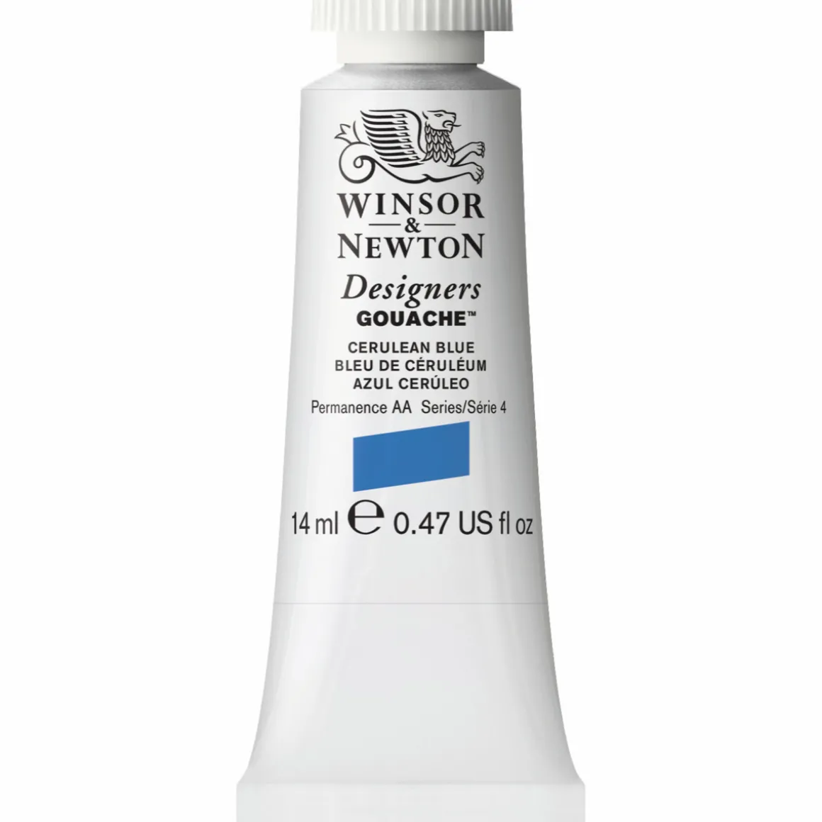Winsor & Newton Designers Gouache 14 ml – Cerulean blue 137