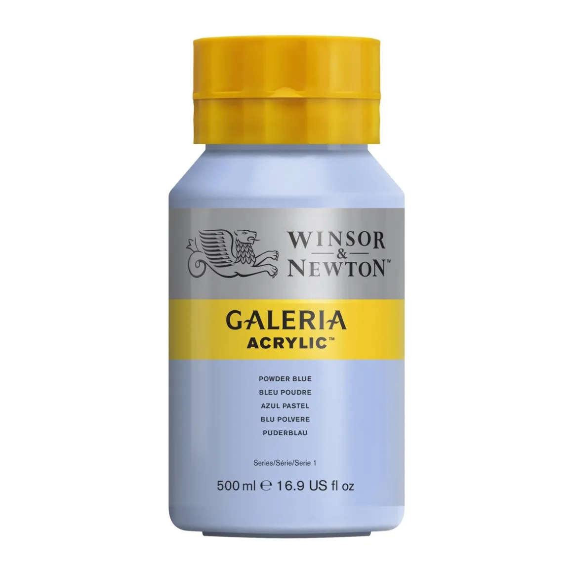 Winsor & Newton Galeria akrylmaling 500 ml Powder Blue 446