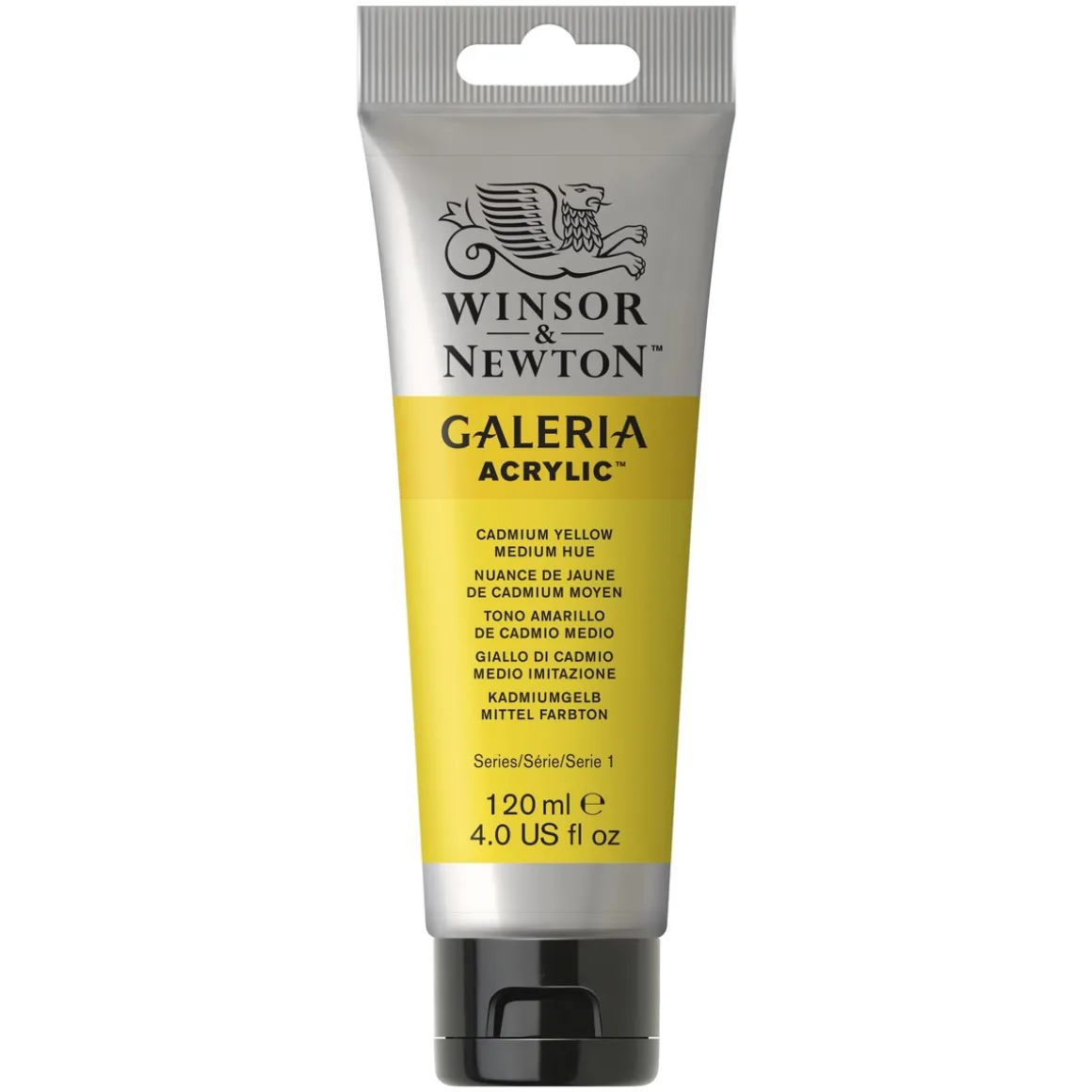 Winsor & Newton Galeria akrylmaling 120 ml Cadmium Yellow Medium Hue 120