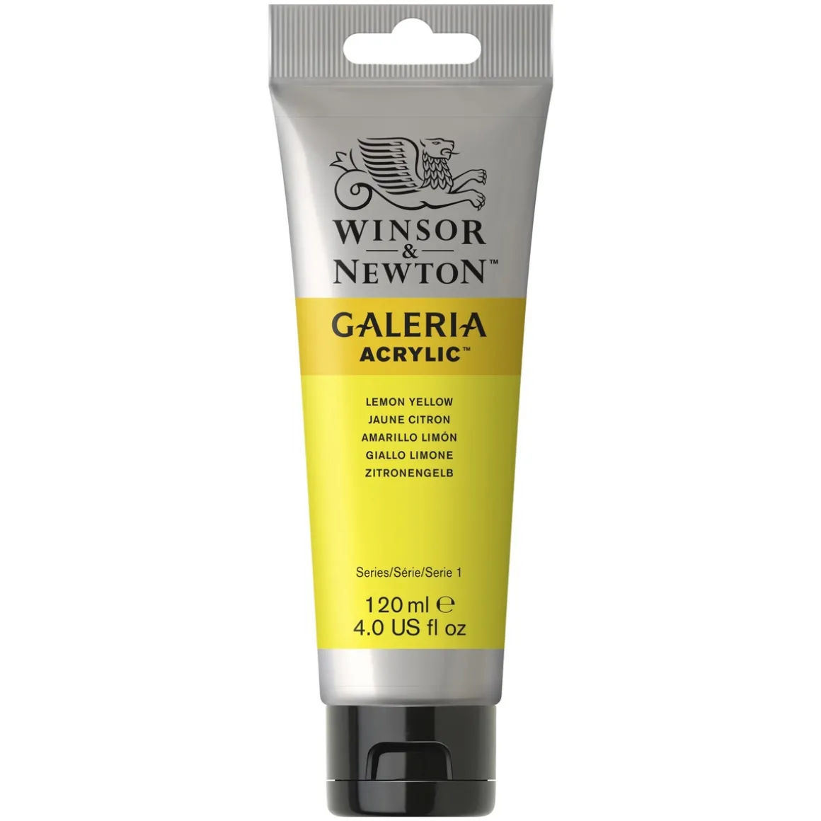 Winsor & Newton Galeria akrylmaling 120 ml Lemon Yellow 346