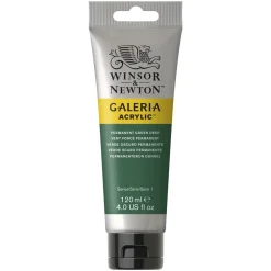 Winsor & Newton Galeria akrylmaling 120 ml Permanent Green Deep 482