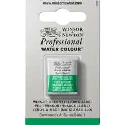 Winsor & Newton Professional akvarellmaling halvkopp Winsor Green (yellow shade)721
