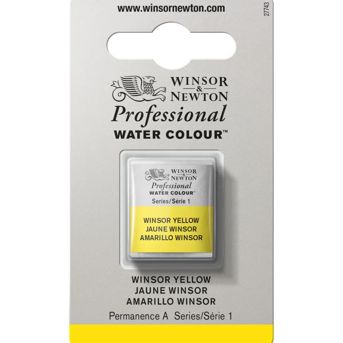 Winsor & Newton Professional akvarellmaling halvkopp Winsor Yellow Deep 731