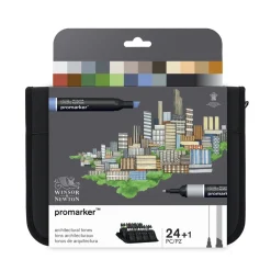 Winsor & Newton Promarker Architectural tones 24