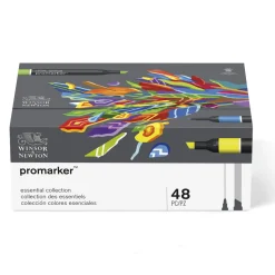 Winsor & Newton Promarker Essential Collection, sett med 48 promarkers
