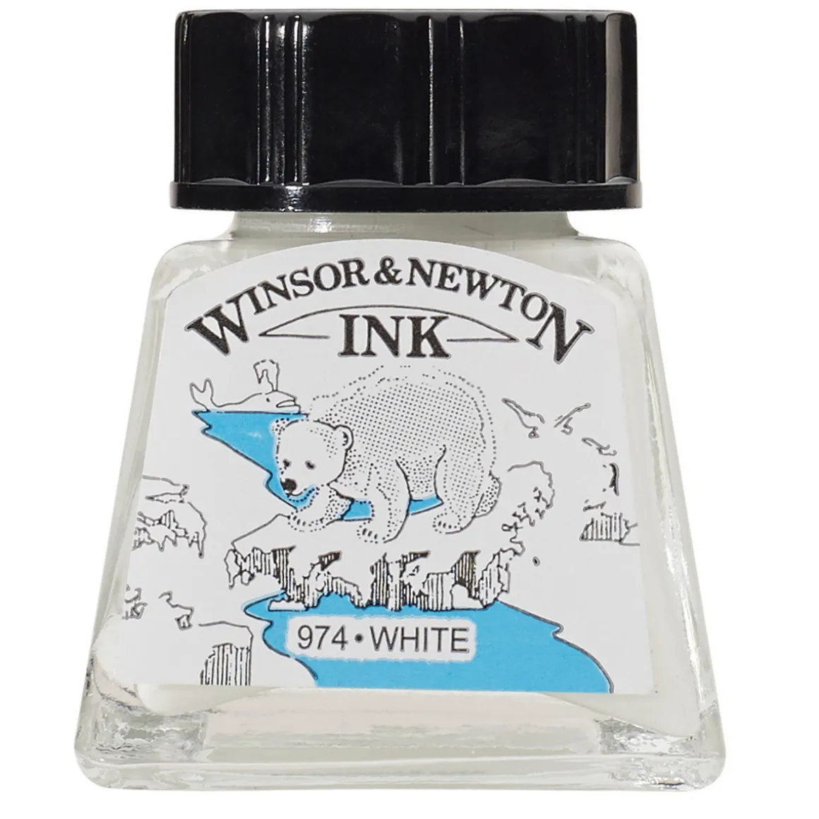 W&N Drawing Ink White 14 ml
