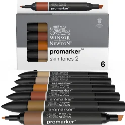 W&N Promarker 6 Skin tones 2