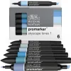 W&N Promarker 6 Skyscape 1