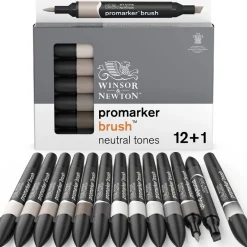 W&N Prom. Brush 12xNeutral Set