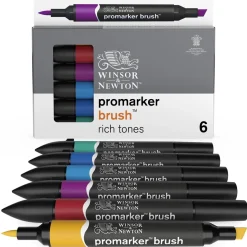 W&N Prom. Brush 6xRich T. Set