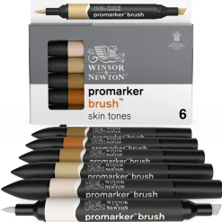 W&N Prom. Brush 6xSkin T. Set
