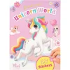 Ylvi Unicorn hobbybok – være kreativ med fortryllende enhjørninger og klistremerker 18×24,5 cm